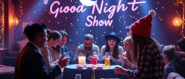 Как устроить тематическую вечеринку в формате тв‑шоу с Good Night Show: сценарий, декор и фишки, которые работают